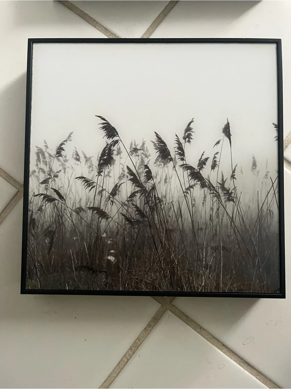 3 piece black and white landscape wall art set